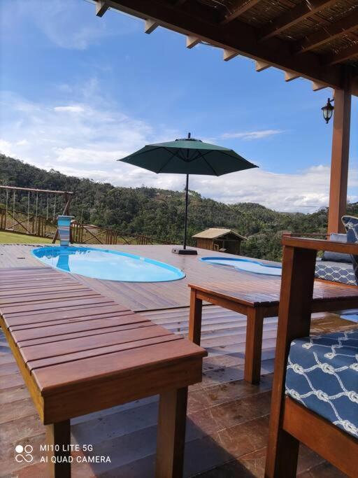 Chacara Da Alegria Villa Santa Teresa  Bagian luar foto
